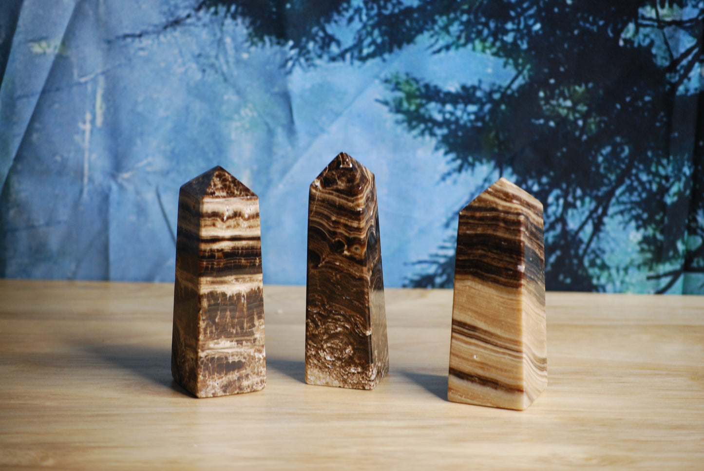 Chocolate Calcite - Tower