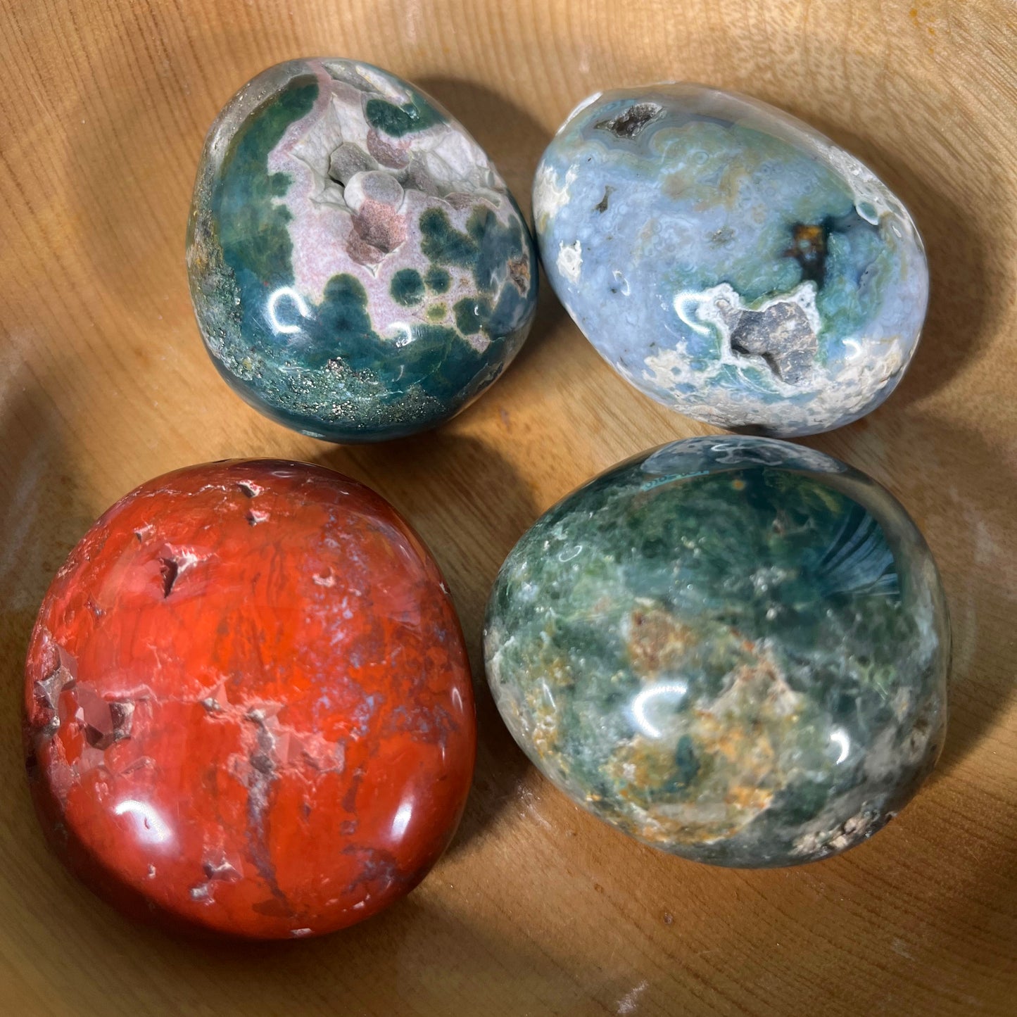 Orbicular Jasper (aka Ocean Jasper) - Polished