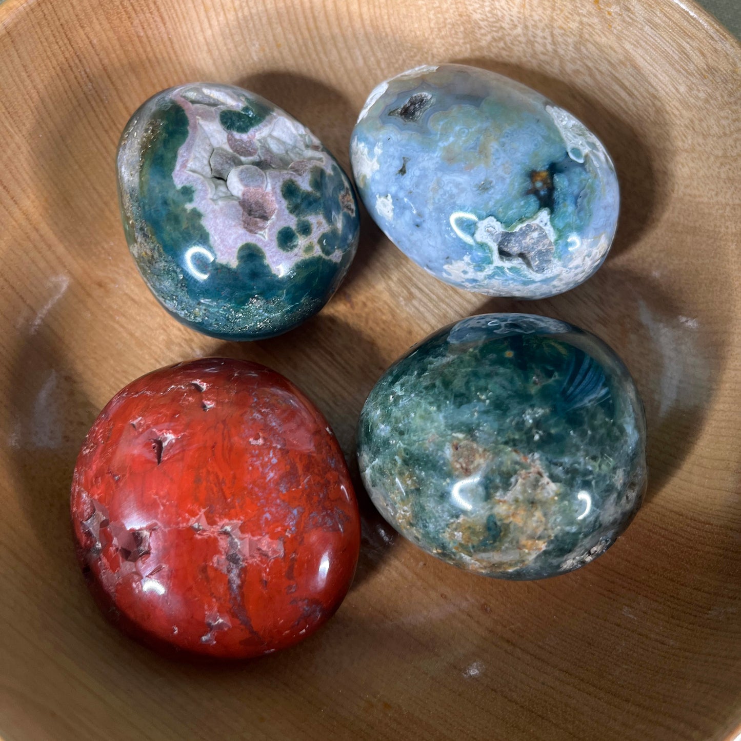 Orbicular Jasper (aka Ocean Jasper) - Polished