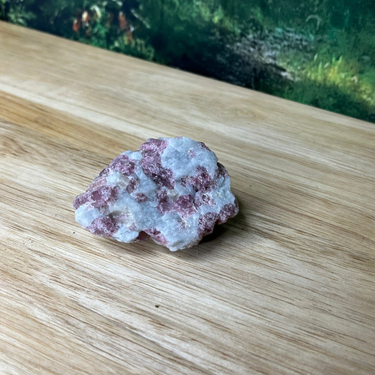 Pink Tourmaline in Quartz - B