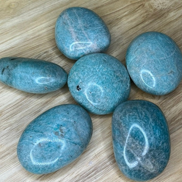 Amazonite Tumbled Stones - Jumbo