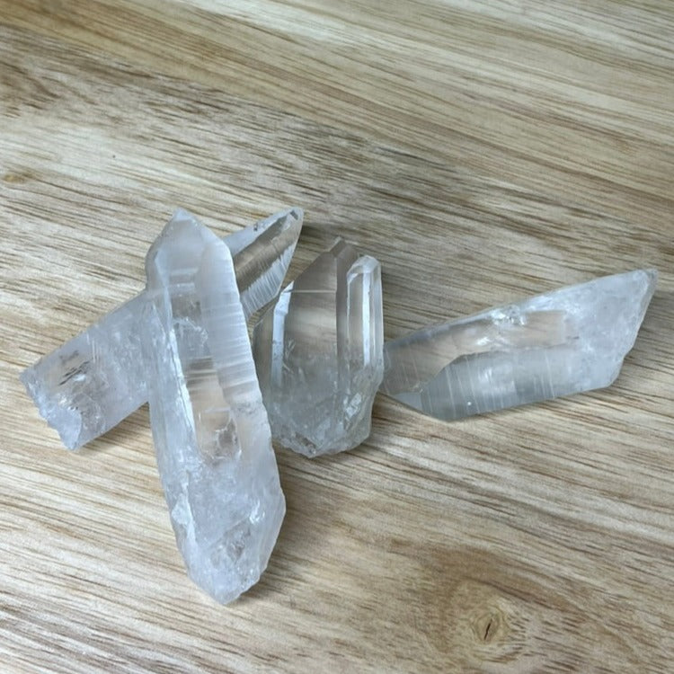 Lemurian Clear Quartz Points - Large