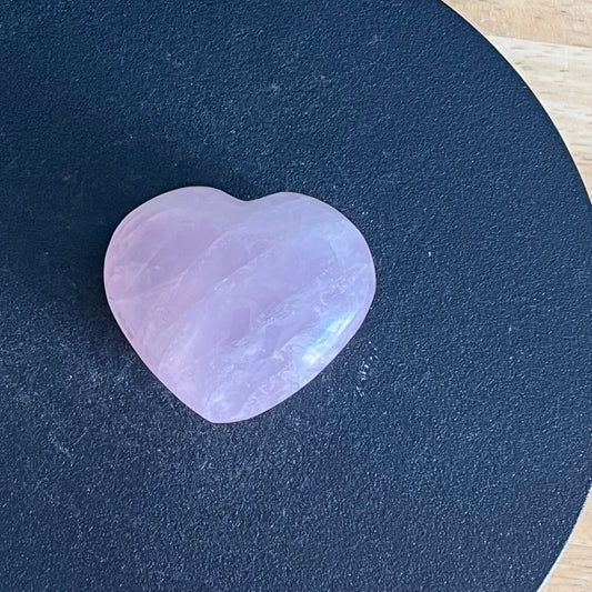 Madagascar Rose Quartz - Heart - E