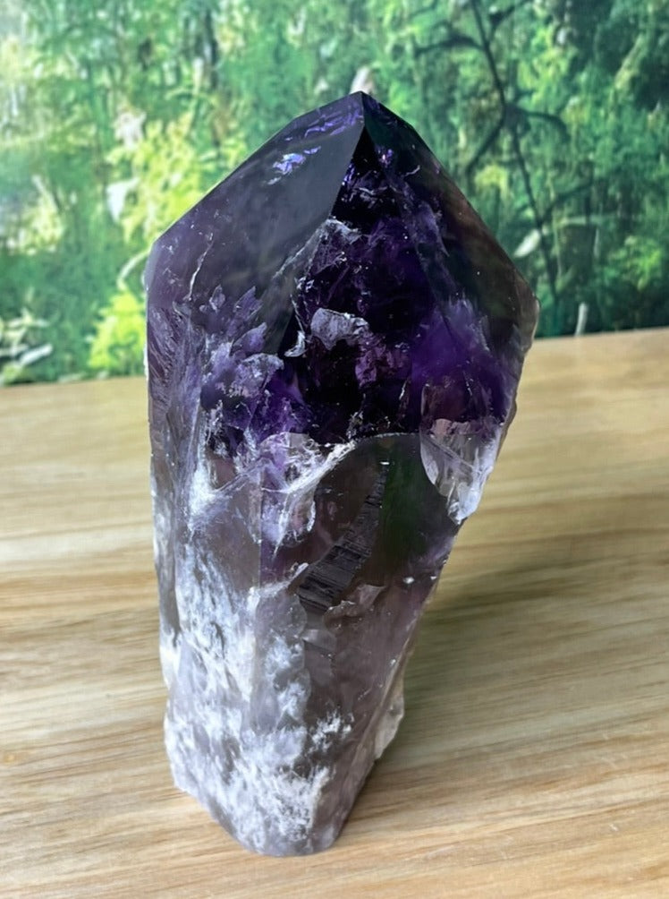 Amethyst Dragontooth Wand - D