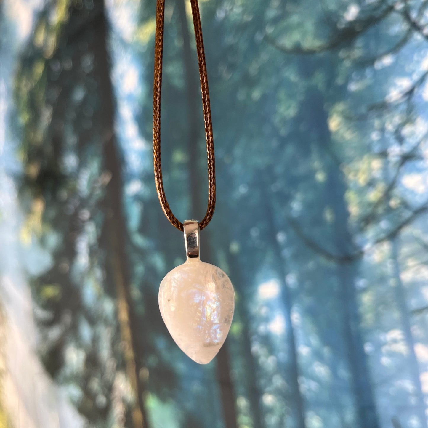 Rainbow Moonstone pendant