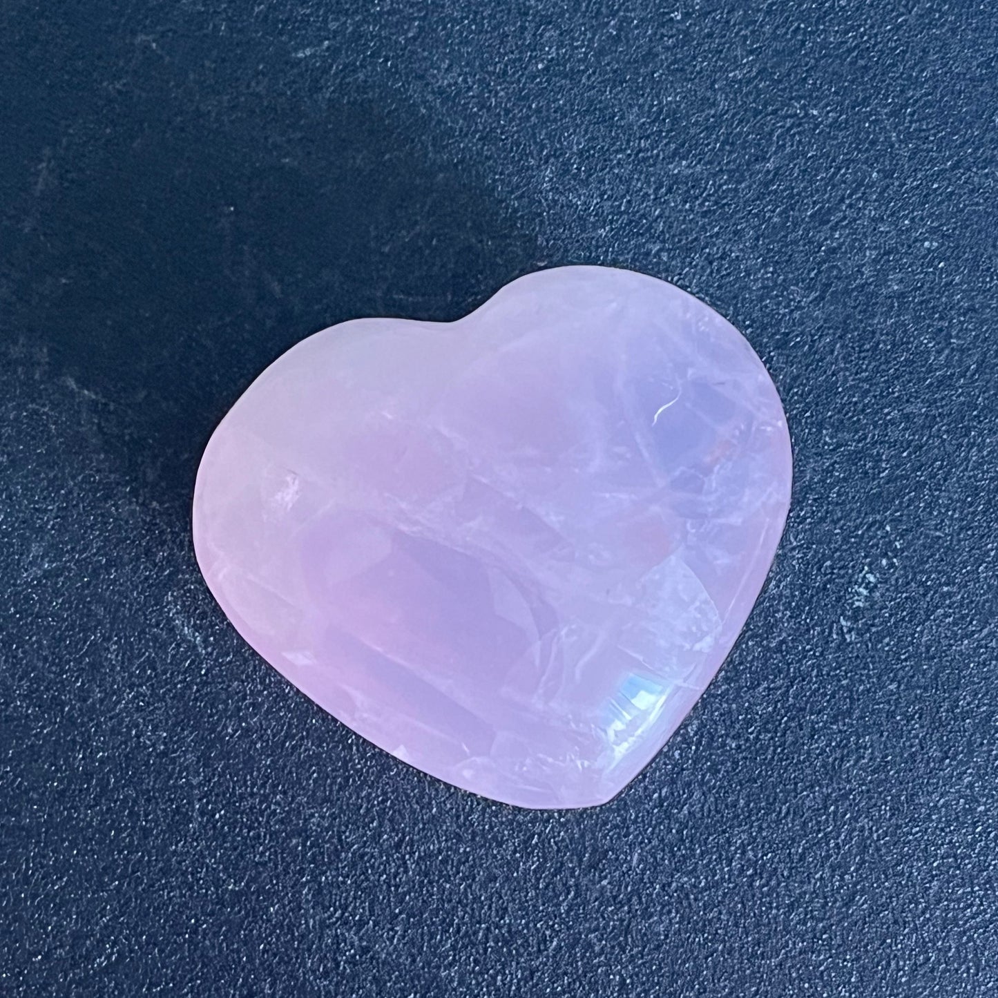 Madagascar Rose Quartz - Heart - E