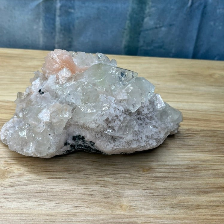 Apophyllite With Stilbite - D