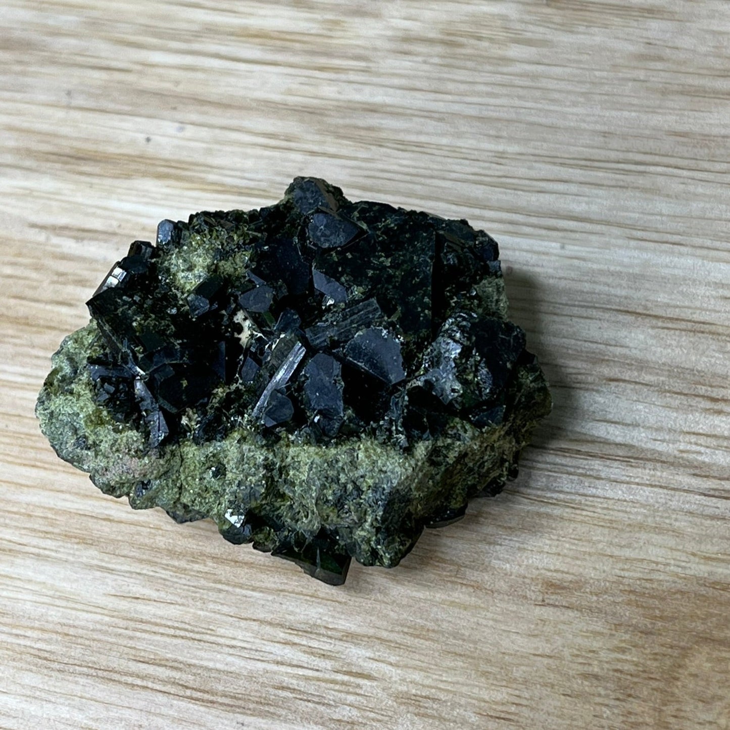 Epidote Cluster - A