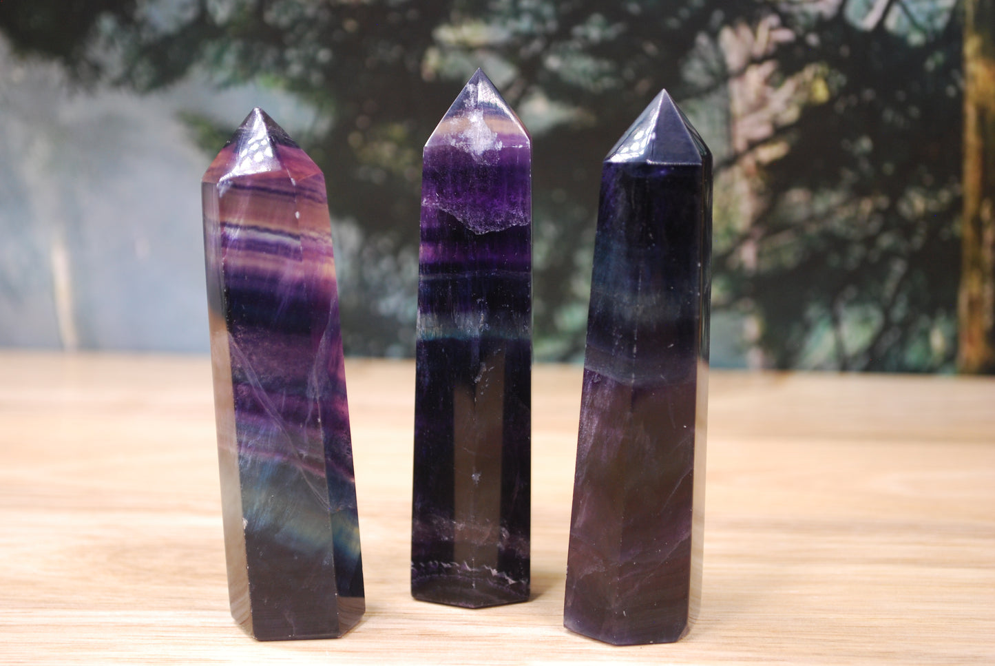 Fluorite Points - A