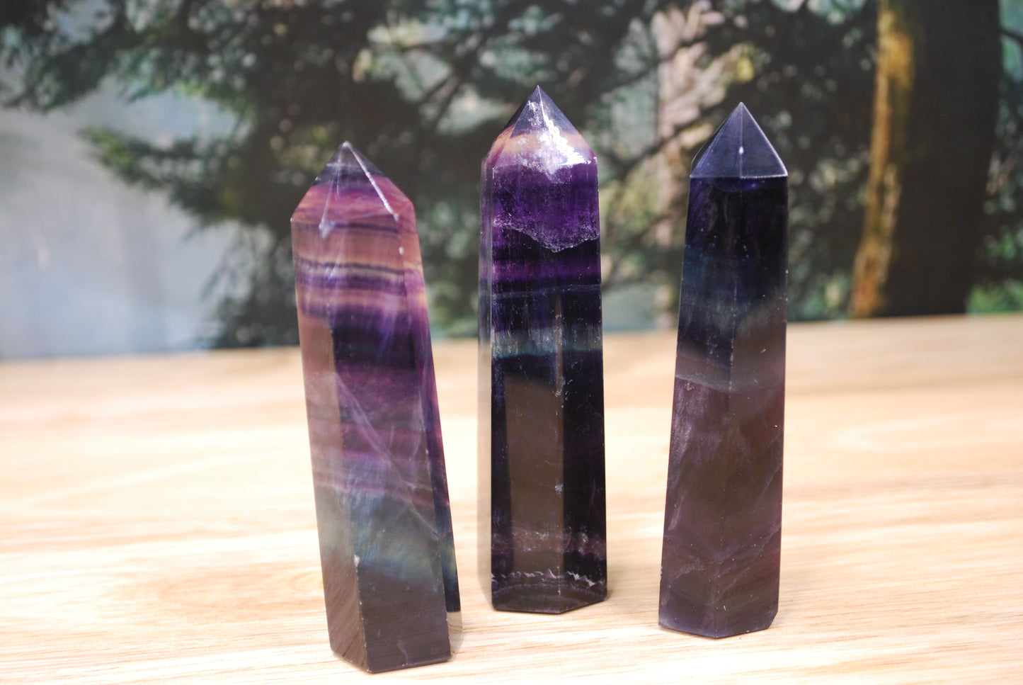 Fluorite Points - A