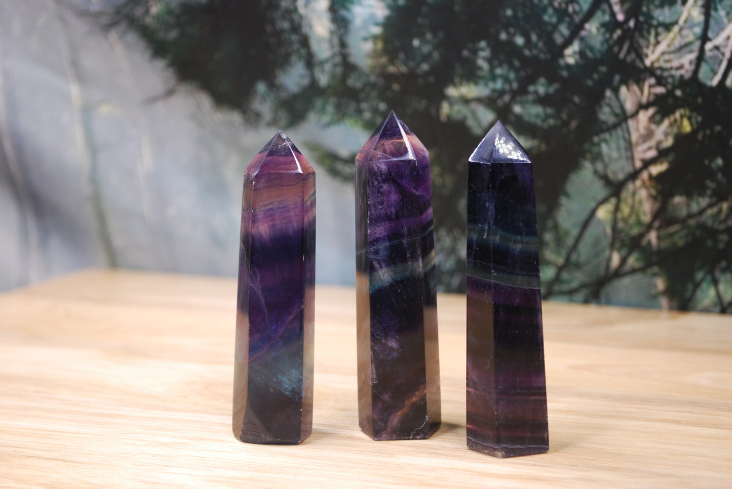 Fluorite Points - A