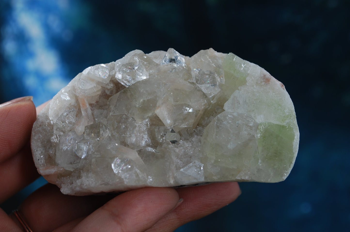 Apophyllite With Stilbite - F