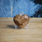 Chocolate Calcite - heart large