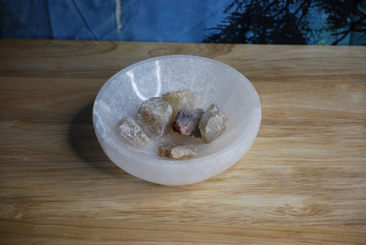 Rutilated Quartz rough medium
