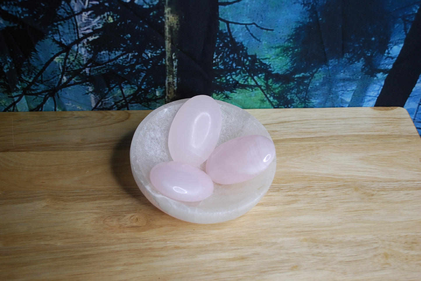 Pink Calcite polished - large