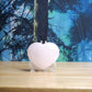 Pink Calcite Heart - large