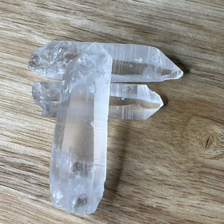 Lemurian Clear Quartz Points