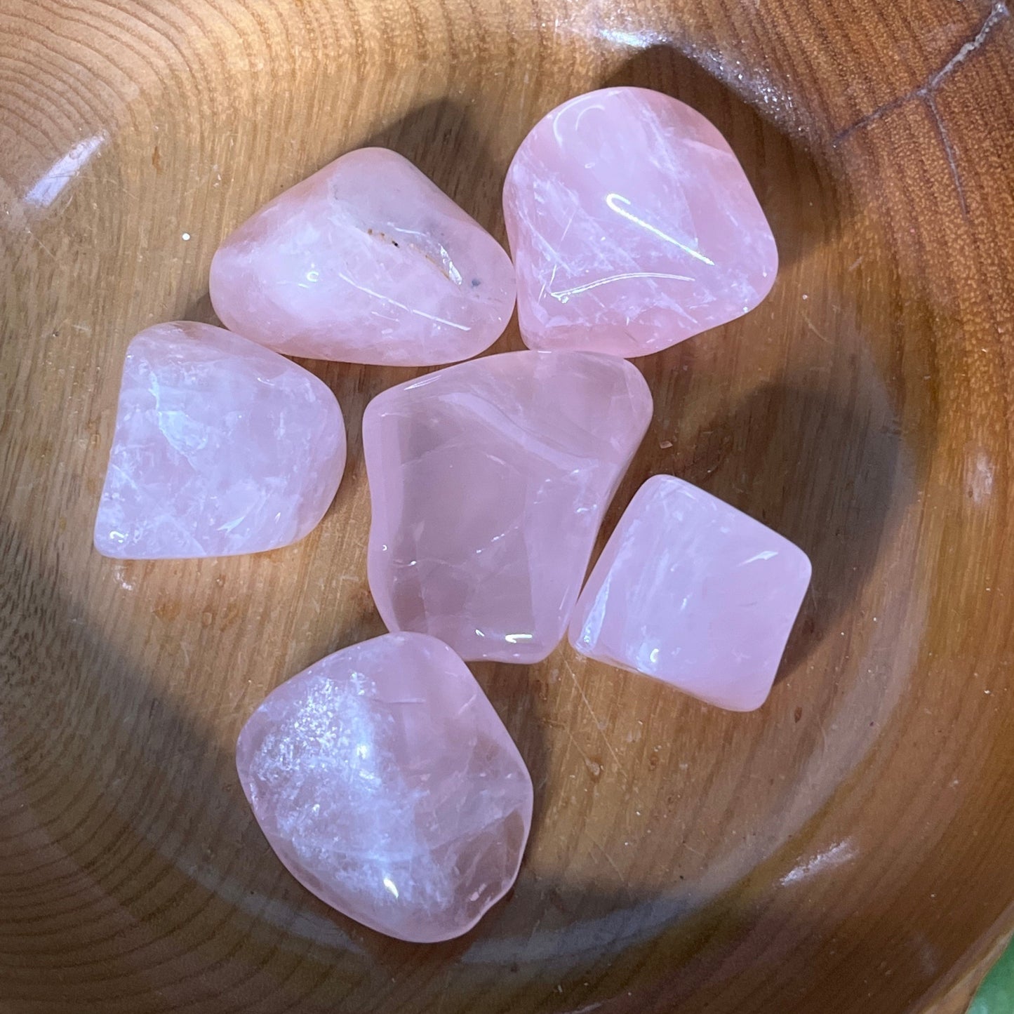 Madagascar Rose Quartz Tumbles