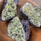 Peridot on Basalt Matrix