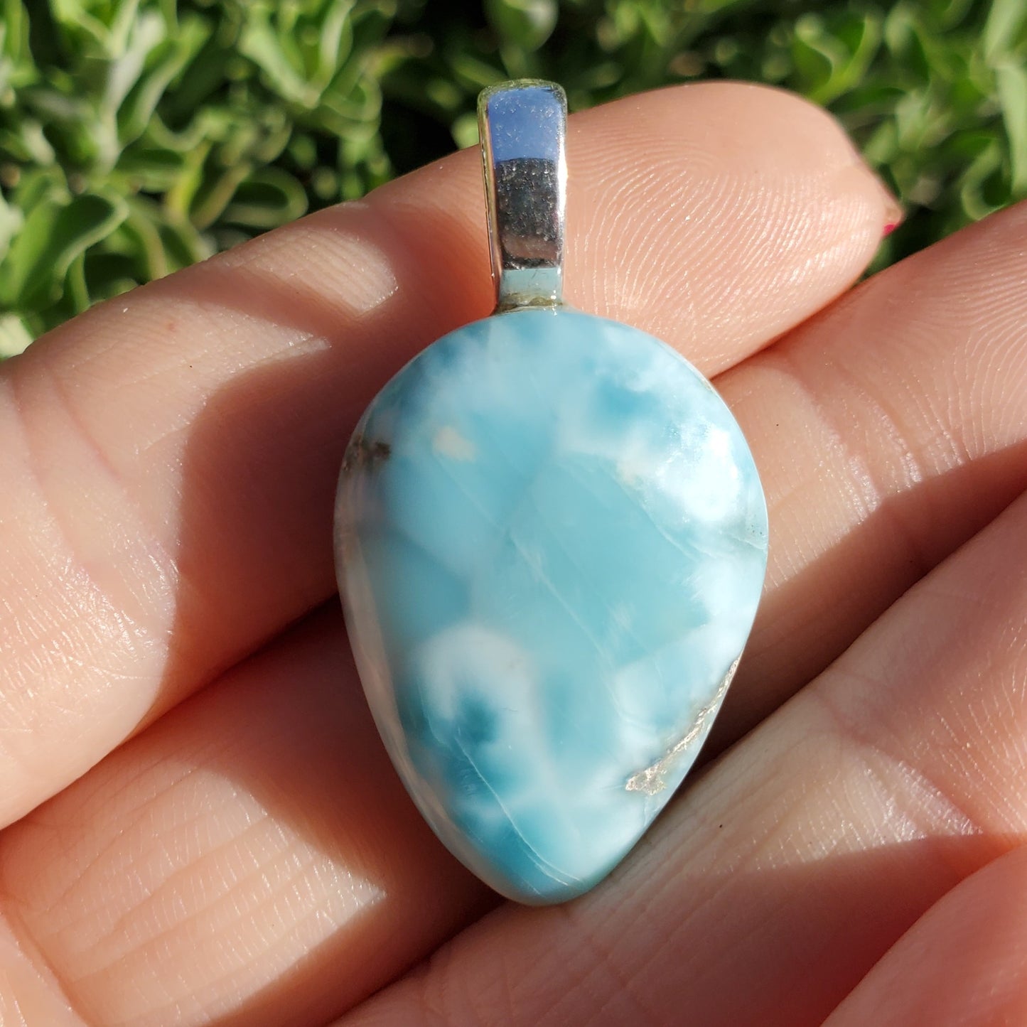 Larimar pendant - B