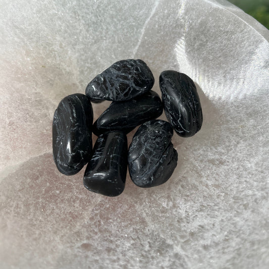 Black Tourmaline - Tumbled