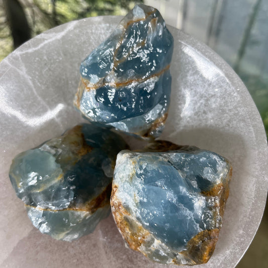 Argentinian Blue Calcite - Large