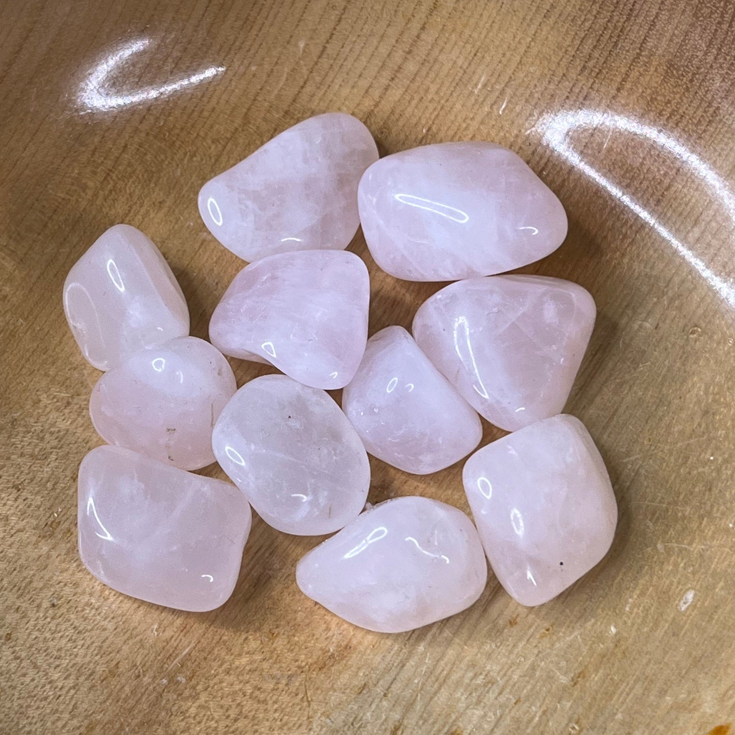 Rose Quartz Tumbles