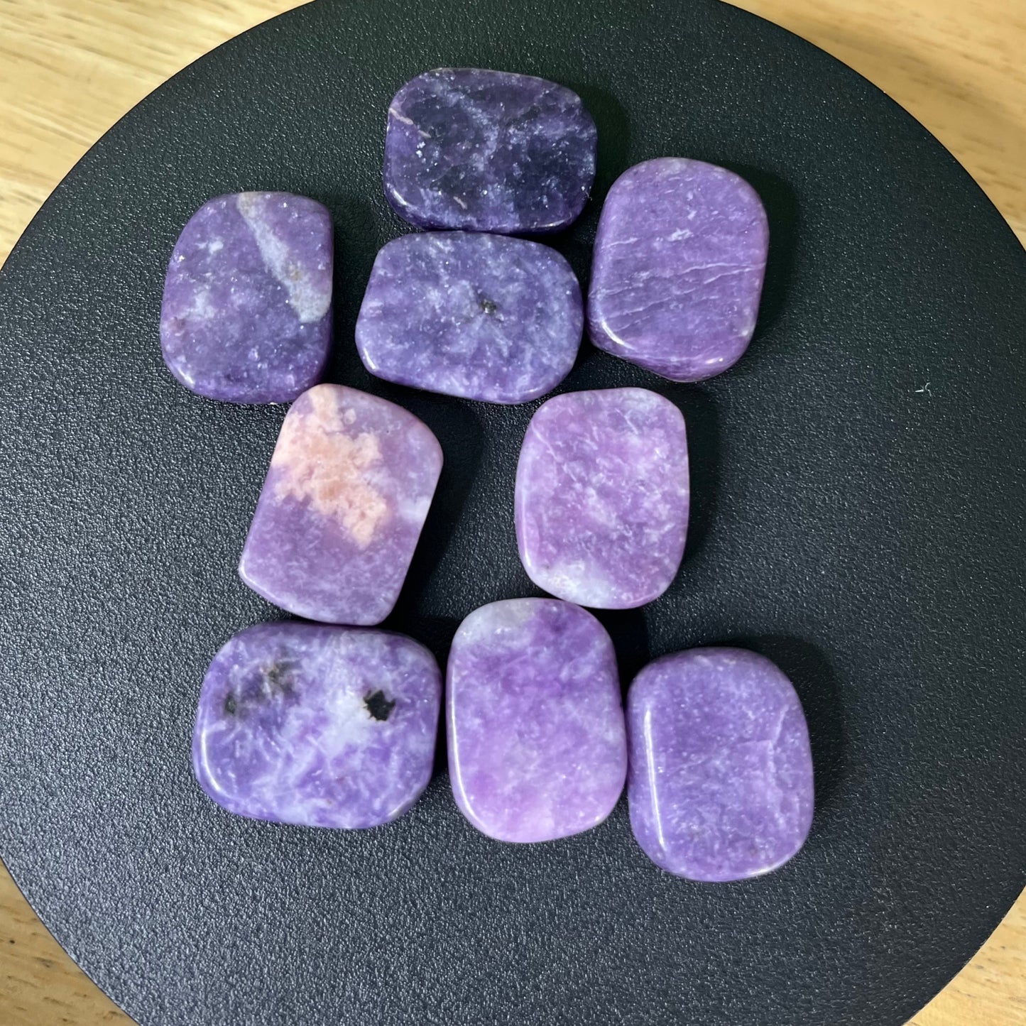 Lepidolite Tumbles - B