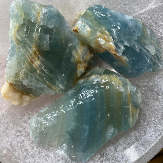 Argentinian Blue Calcite - Small