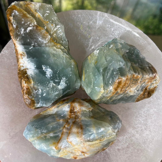 Argentinian Blue Calcite - Medium