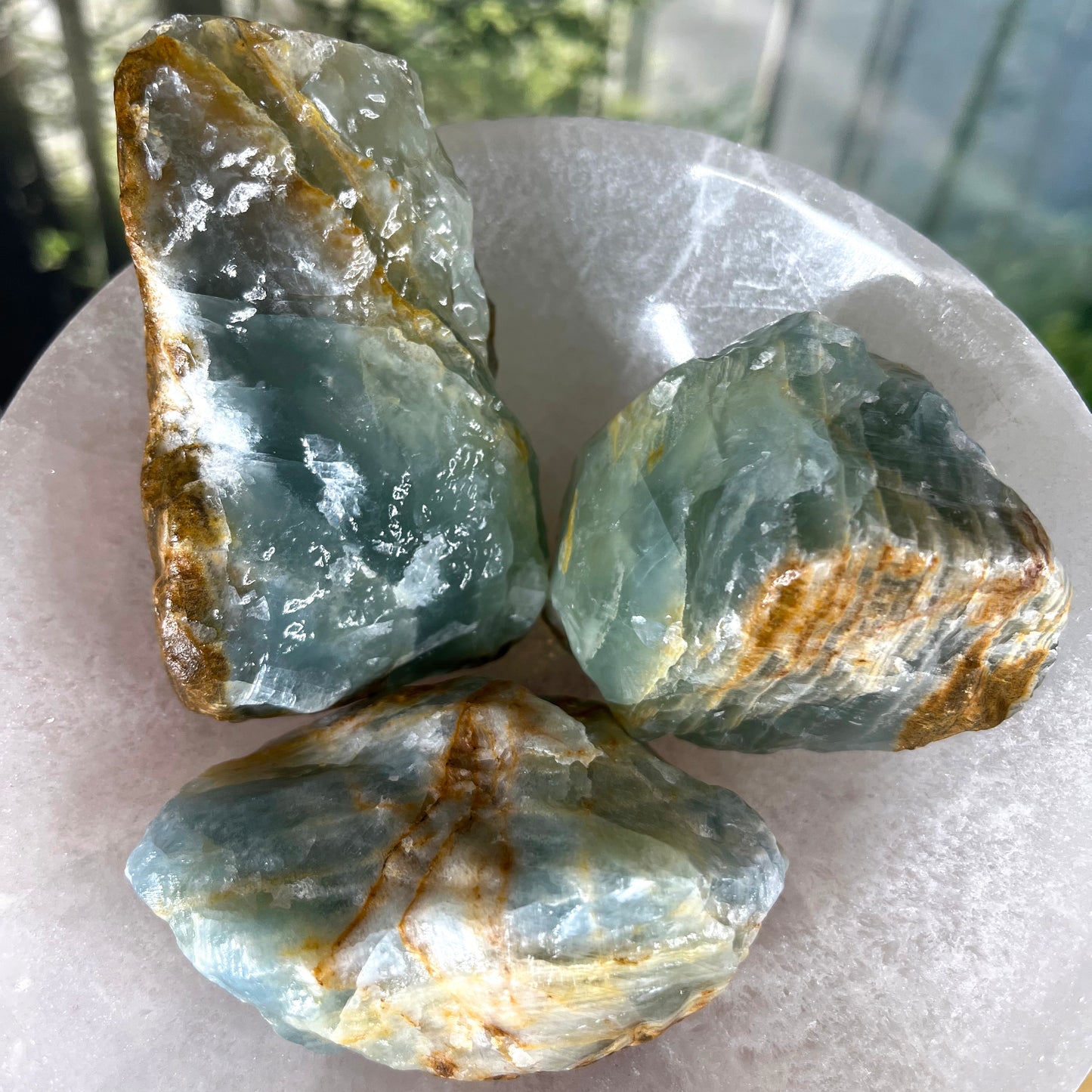 Argentinian Blue Calcite - Medium