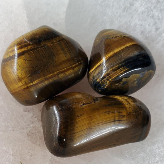 Tiger's Eye Tumbles