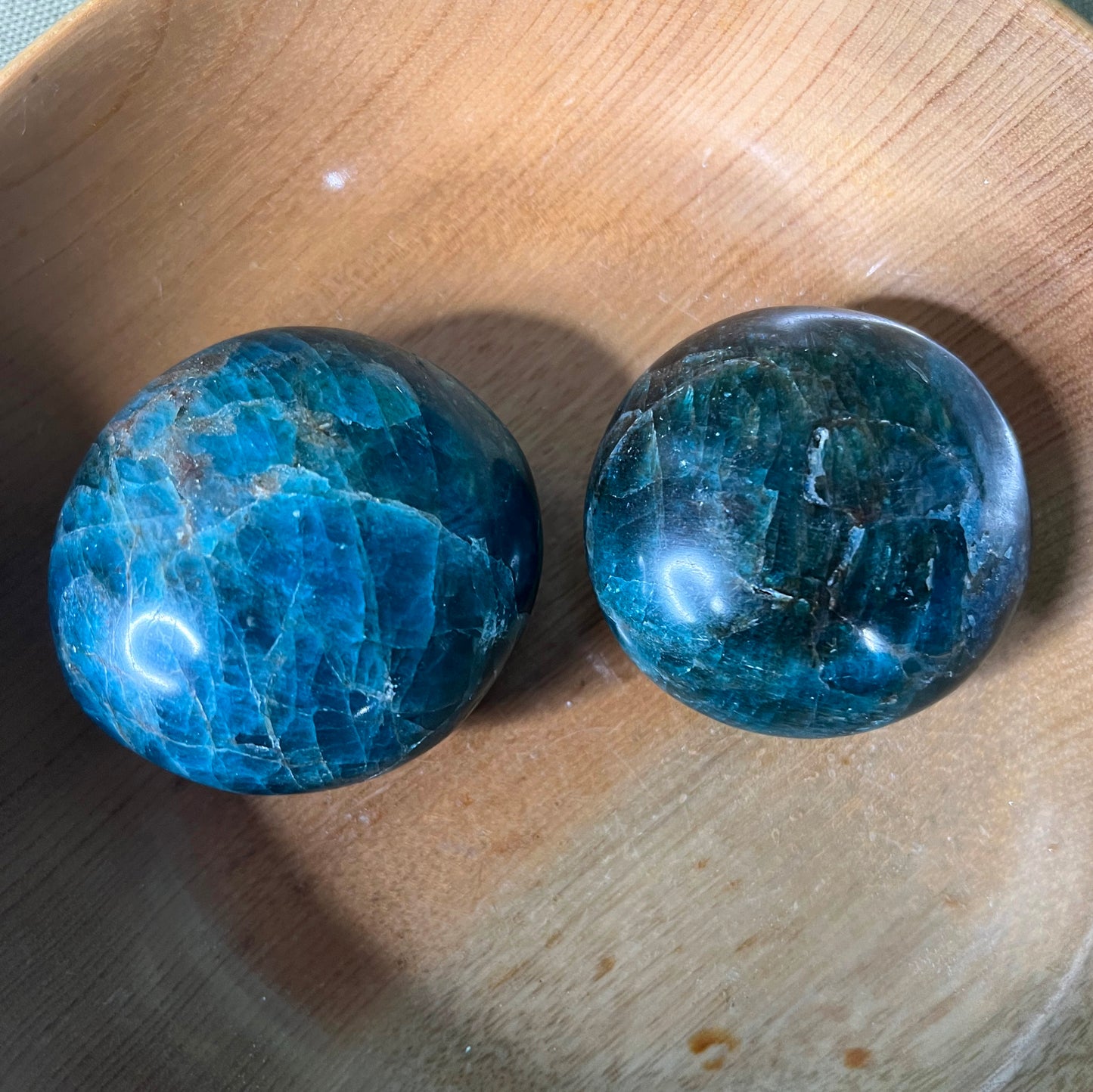 Blue Apatite - Polished