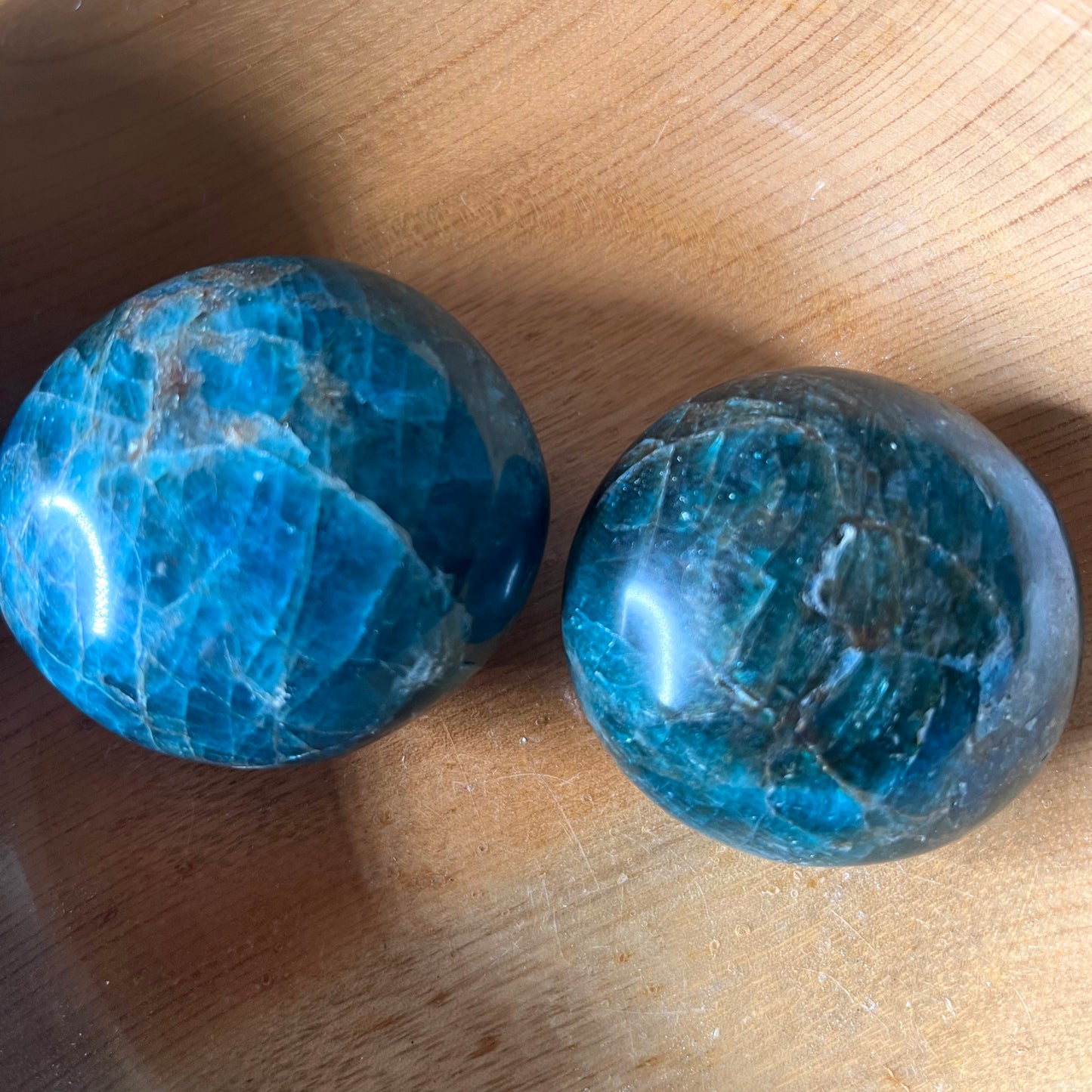 Blue Apatite - Polished