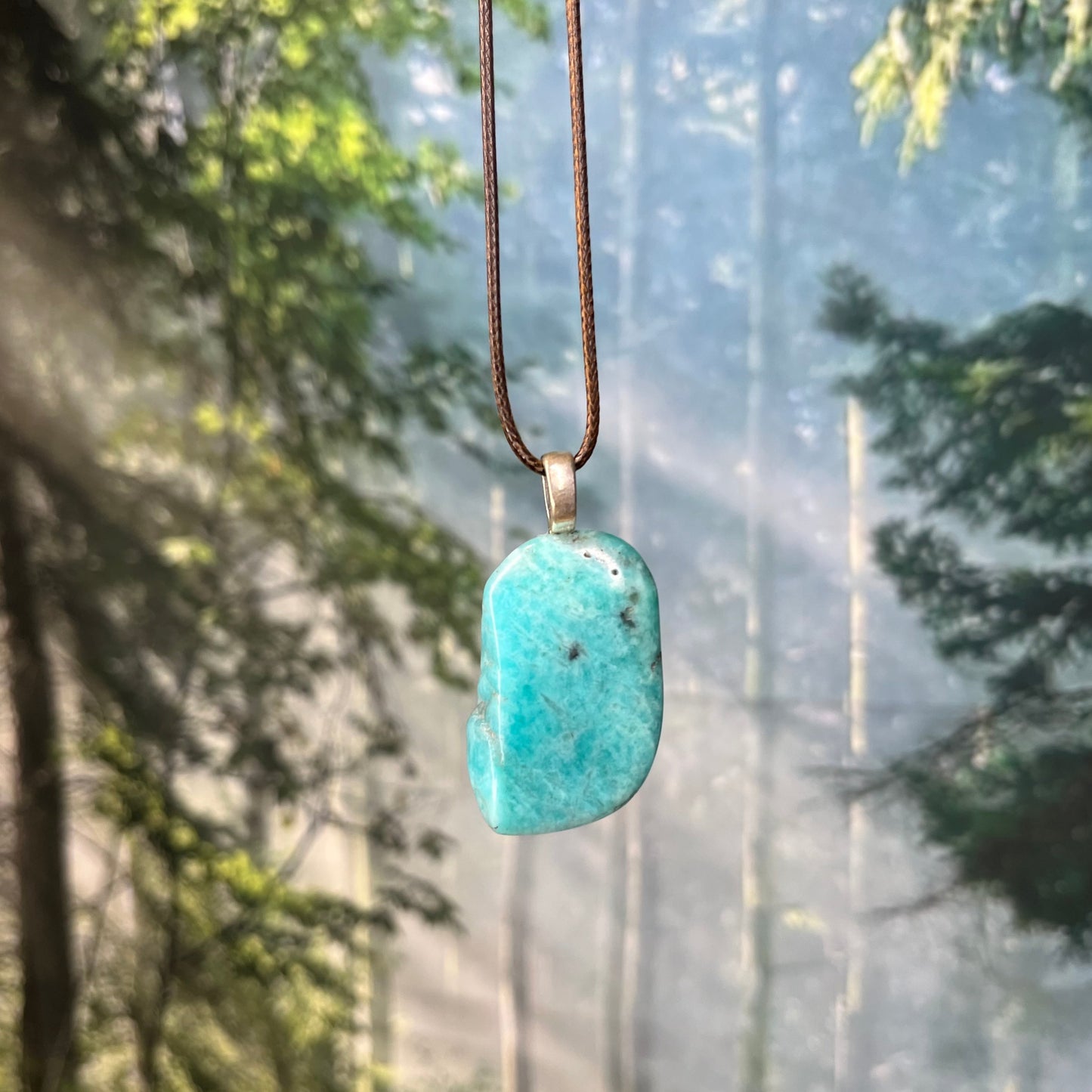 Amazonite pendant