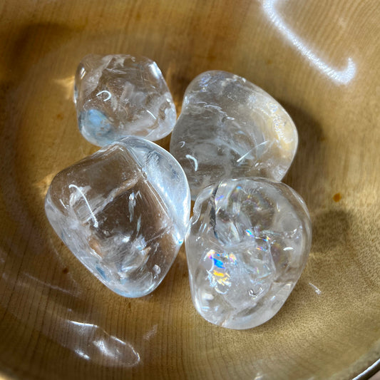 Clear Quartz Tumbles - Large