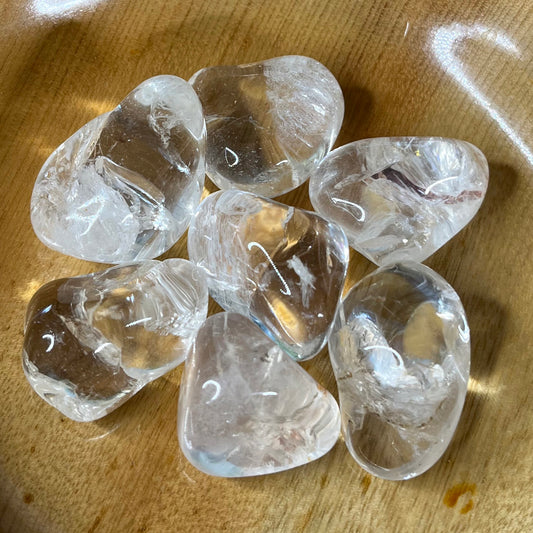 Clear Quartz Tumbles - Small