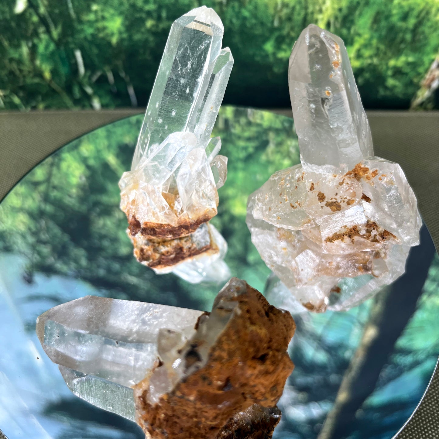 Clear Quartz - Clusters/Twins