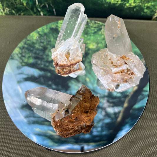 Clear Quartz - Clusters/Twins