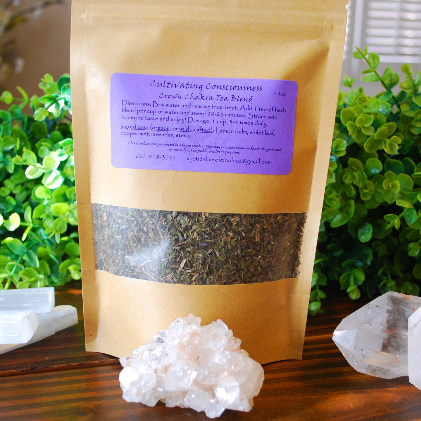 Cultivating Consciousness - Crown Chakra Tea Blend