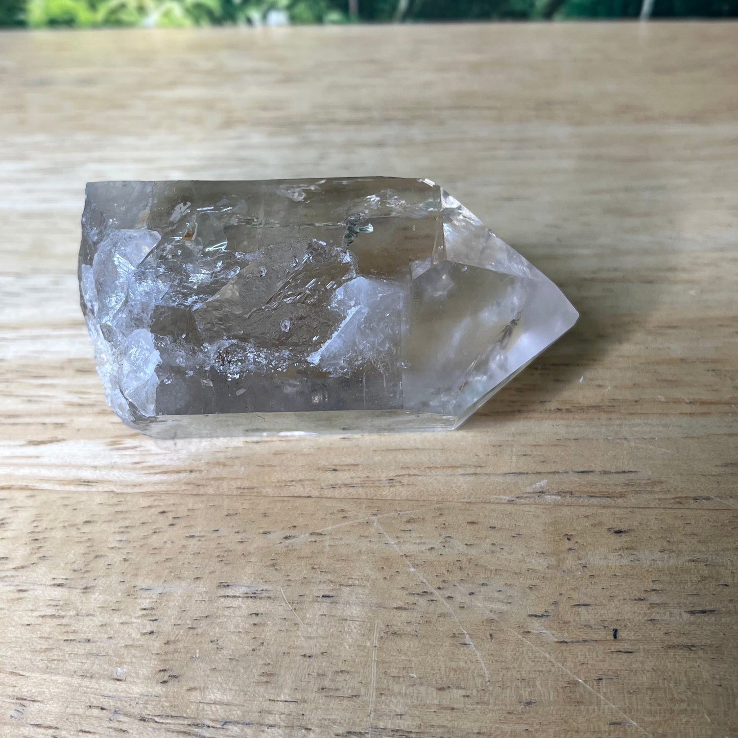 Clear Quartz - point - chipped