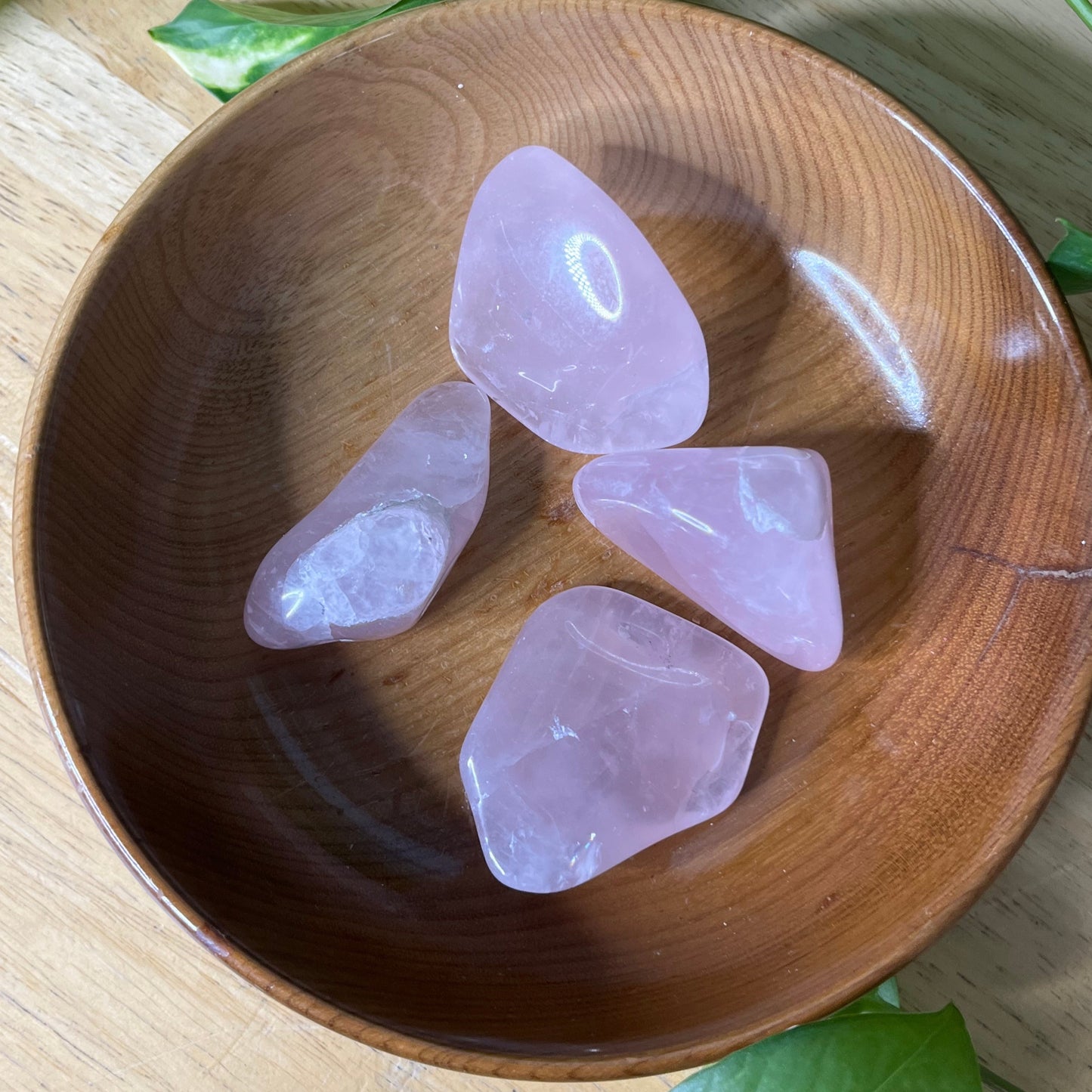 Madagascar Rose Quartz Tumbles