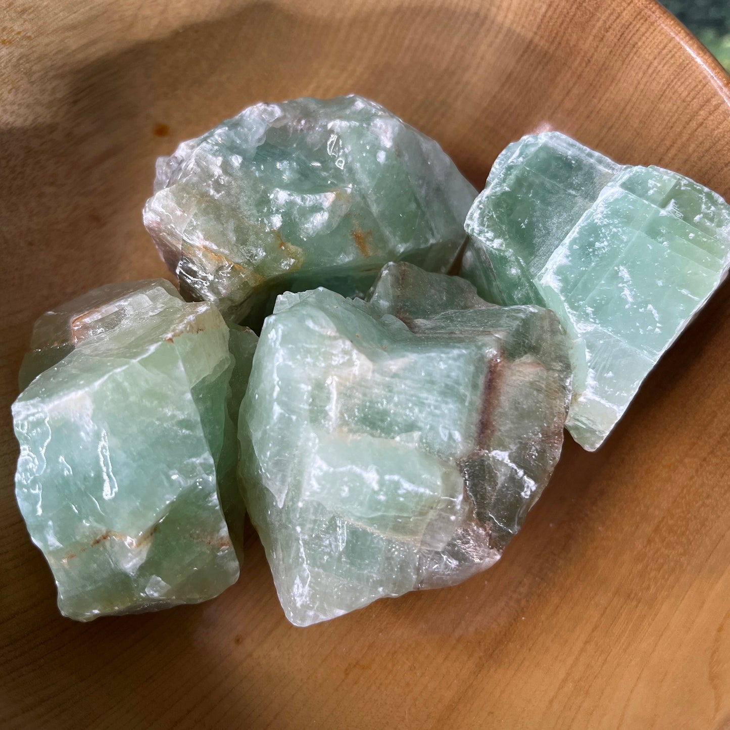 Emerald Calcite - Rough