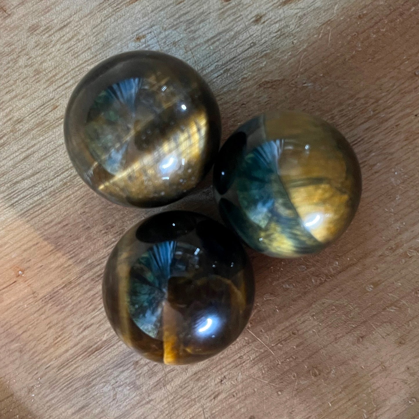 Tiger's Eye Spheres - Small